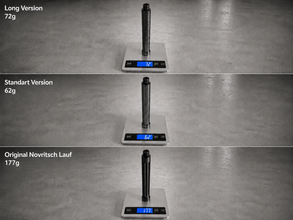 SSX10 UltraLight Carbon Tuning Außenlauf Outerbarrel – Über 100 g leichter von MeltFlow3D