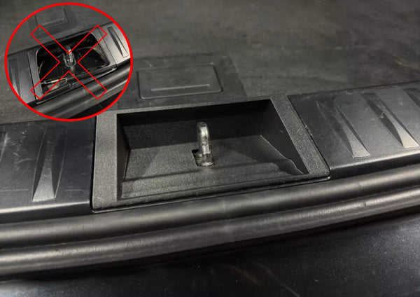 BMW E91 3er Heckklappen Schloss Ersatz Reparatur Abdeckung Carbon Tuning 3D